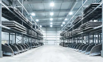 Paving parts warehouse
